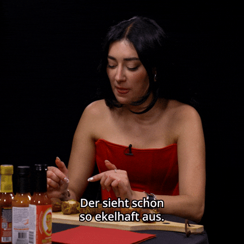 Chicken Wings Eww GIF