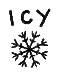 Snow Winter Sticker by Catharina Stewart
