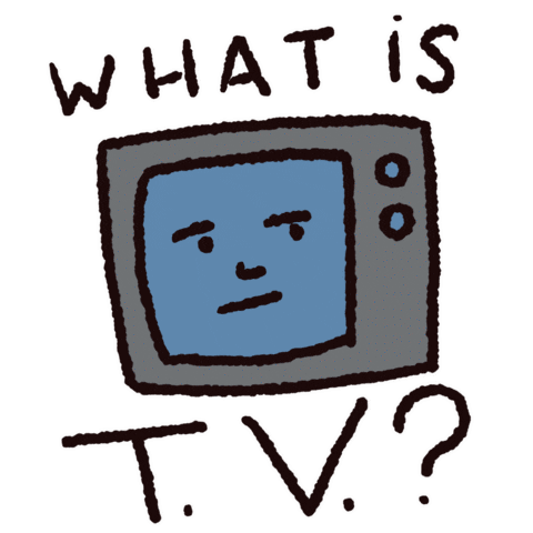notmanywords giphyupload tv netflix television Sticker