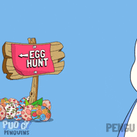 Easter Eggs Penguin GIF by Pudgy Penguins