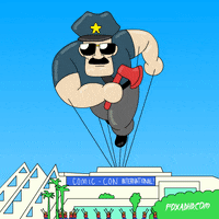 comic con jeremy sengly GIF by Animation Domination High-Def