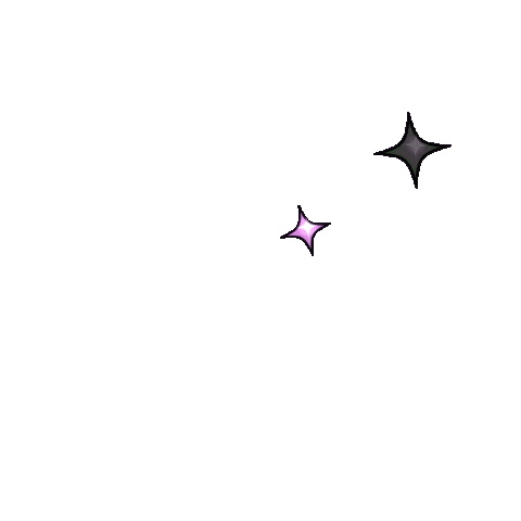 letterborne stars glitter sparkles ace Sticker