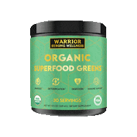 warriorstrongwellness greens wsw organic greens warrior strong wellness Sticker