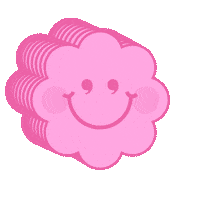 Happy Pink Sticker
