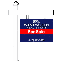 Realestate Sign Sticker by WentworthRealEstate