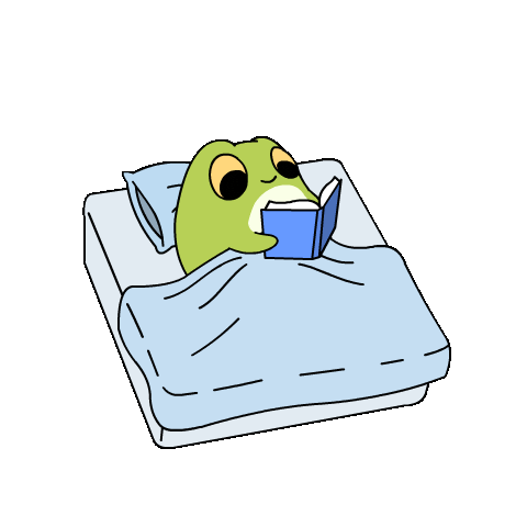 Bitcoin Reading Sticker by Ordinary Frends