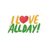 alldaysupermarket allday allday supermarket i love allday Sticker