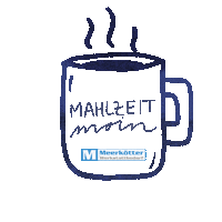 Kaffeebecher Sticker by Meerkötter GmbH
