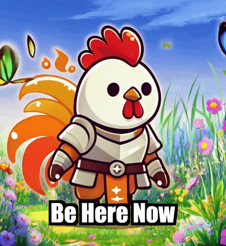 Be Here Now Wisdom GIF by Zorooster
