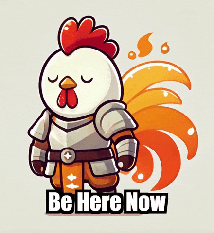 Be Here Now Meditation GIF by Zorooster
