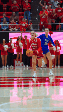 Buzzer Beater Uofu GIF by utahwbb