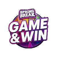 Spring Break Win Sticker by Mr Scarybox