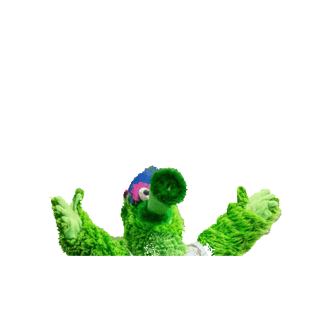 Philadelphia Phillies Mascot Sticker