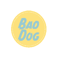 Bad Dog Sticker by Pawsitive pet