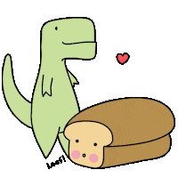 best friends love Sticker by Loof and Timmy