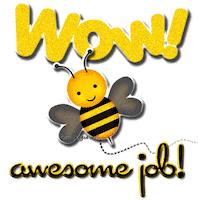 well done STICKER