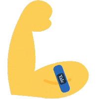 yalesph strong flex vaccine vaccinated Sticker