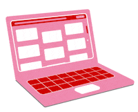 Pink Working Sticker