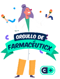 elclubdelafarmacia farmaceuticos club de la farmacia dia mundial del farmaceutico orgullo de farmacéuticx Sticker