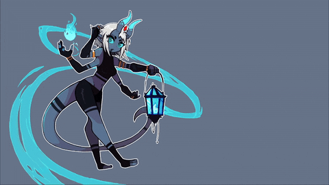 julif giphyupload nix demongirl monstergirl GIF
