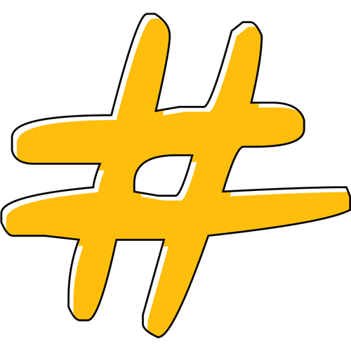 mayarasousaco colorful hashtag trends Sticker