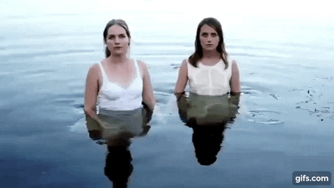 pysjmusic giphyupload water women creepy GIF