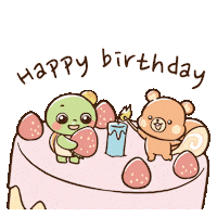 Celebrate Happy Birthday Sticker