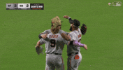 Group Hug Love GIF by San Francisco Giants