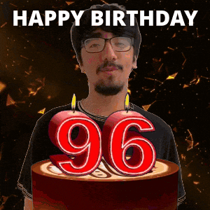 96 Birthday GIF