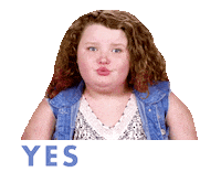 honey boo boo yes Sticker by WE tv