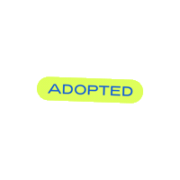 Adopted Sticker
