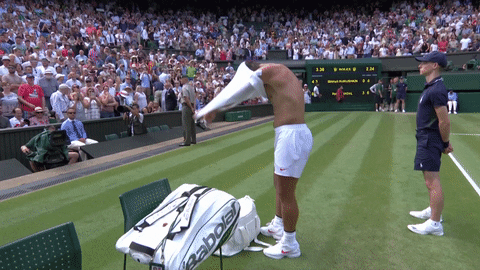 laugh shirt GIF by Wimbledon