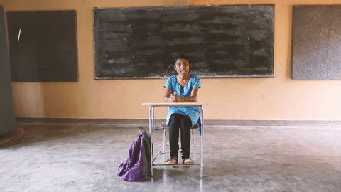 education classroom GIF by She's the First