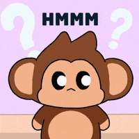 Suspicious What The GIF by Chimpers