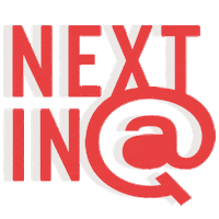 next in q Sticker by Quinton Digital