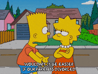 bored bart simpson GIF
