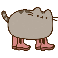 Cat Shoes Sticker by Pusheen