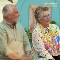 Laugh Laughing GIF by The Great British Bake Off
