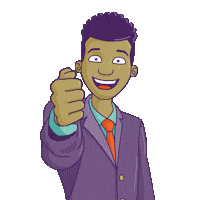 Thumbsup Sticker by Hollard Mozambique