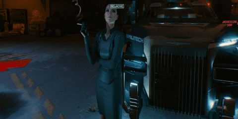 meredith corpo GIF by Cyberpunk 2077