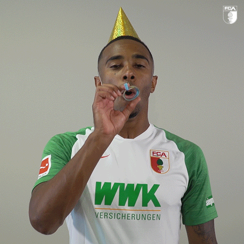 Football Party GIF by FC Augsburg 1907