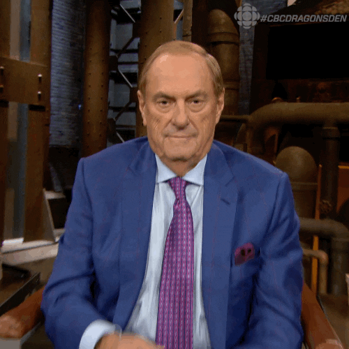 Dragons Den Idk GIF by CBC