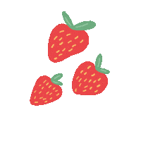 Strawberry Sticker