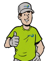 RedAmbiental basura red ambiental recoja de basura servicio de limpia Sticker