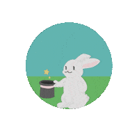 LioxFoundation bunny diana question mark liox foundation Sticker