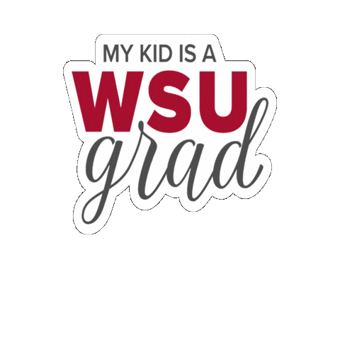 Washington State University Go Cougs Sticker by WSU Pullman