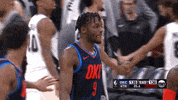 celebrate oklahoma city GIF by NBA