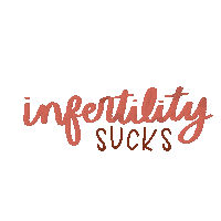 Fertility Sucks Sticker by Chelsey K