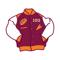Hokies Blacksburg Sticker by Virginia Tech