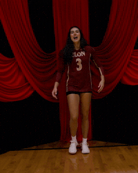 Elon Volleyball GIF by Elon Phoenix